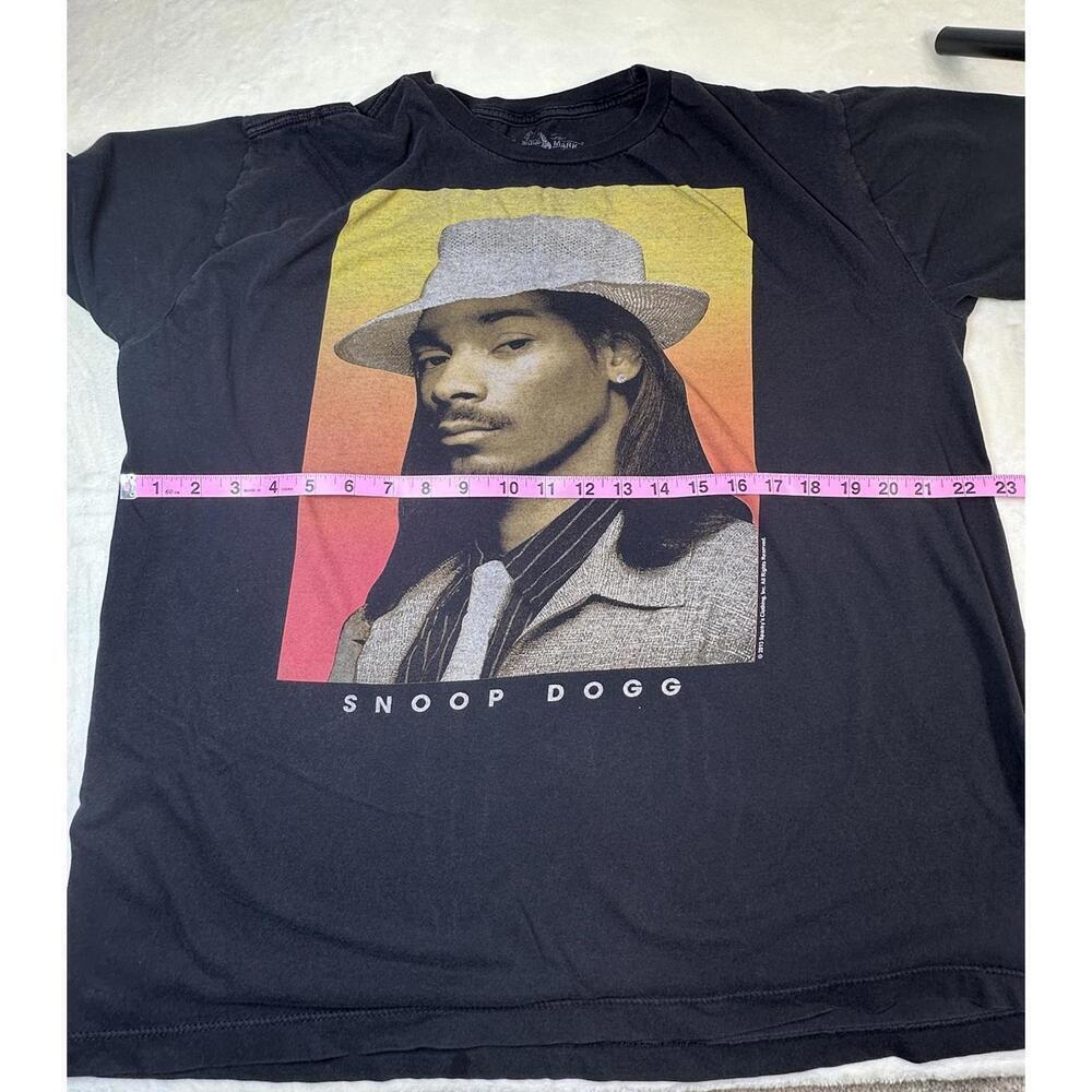Snoop Dogg Graphic T-Shirt Men’s XL Black Hip Hop Rap Tee Streetwear Cotton - Picture 6 of 6